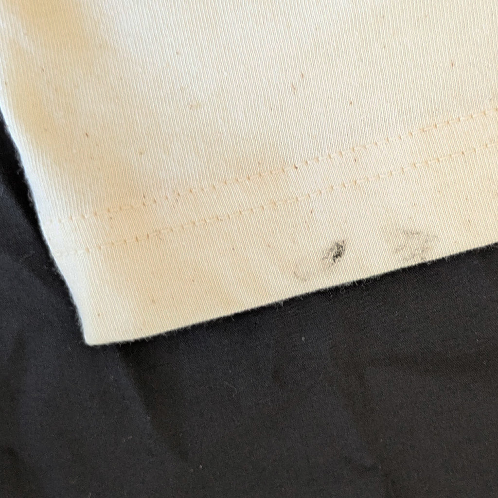 Old Style Imperfect Pinned Butterfly Neutral T-Shirt Size M
