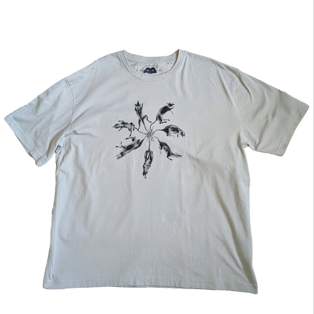 Rat King T-Shirt Stone Grey size L